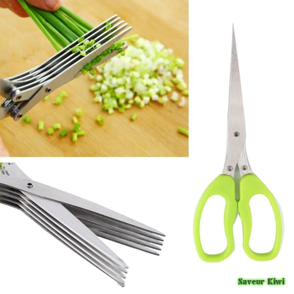 ciseaux à herbes 5 lames