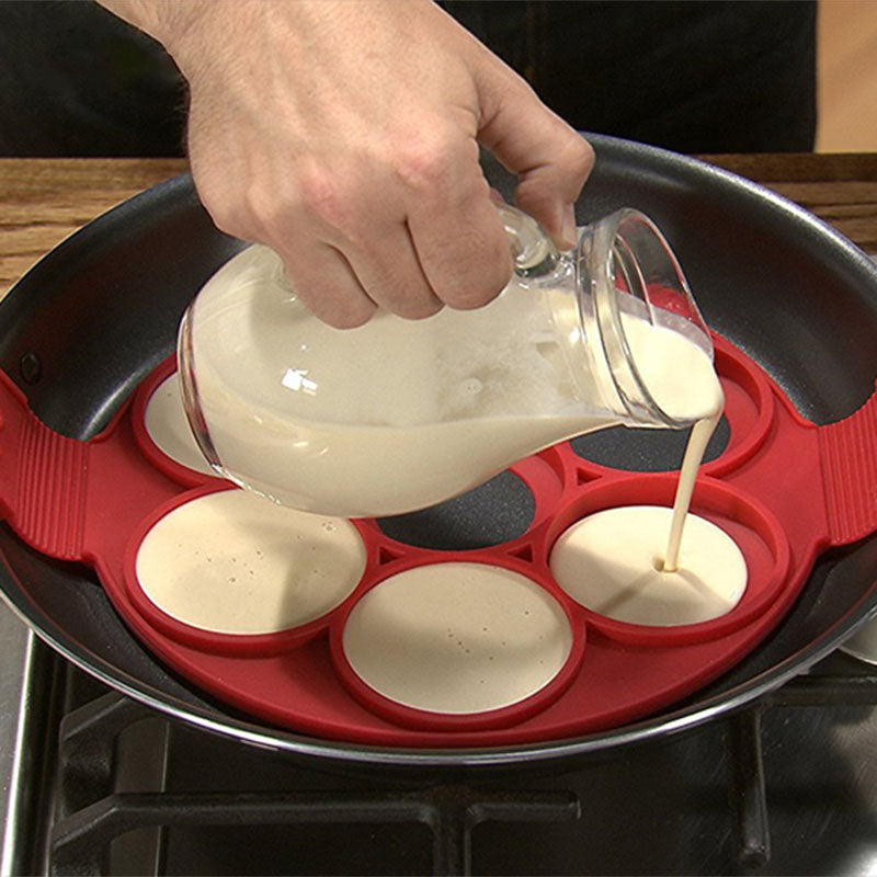 Moule x7 Blinis / Pancakes / Croquettes - Silicone