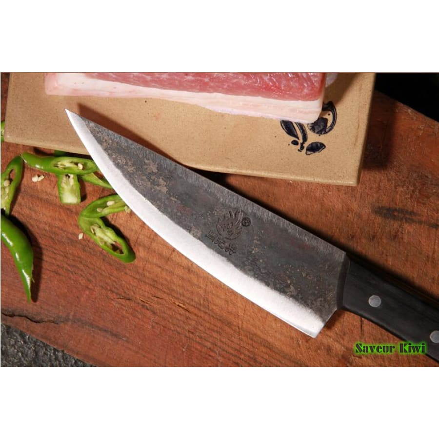 Couteau Santoku Japonais Damas – Saveur Kiwi