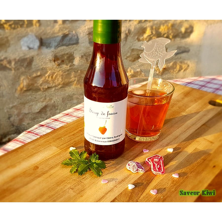 SIROP FRAISE PUR JUS