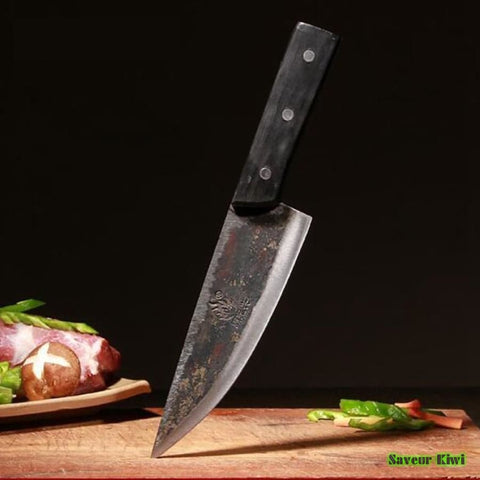couteau de chef japonais brute de forge