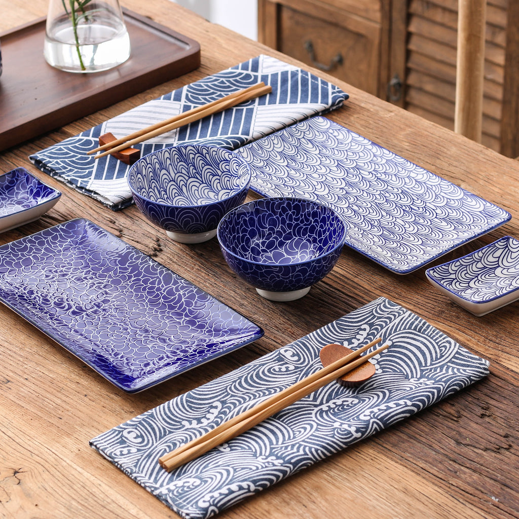 Brandani Sushi Set 12 Pièces Vaisselle pour Sushi en Brandani Sushi Set 12 Pièces Vaisselle pour Sushi en