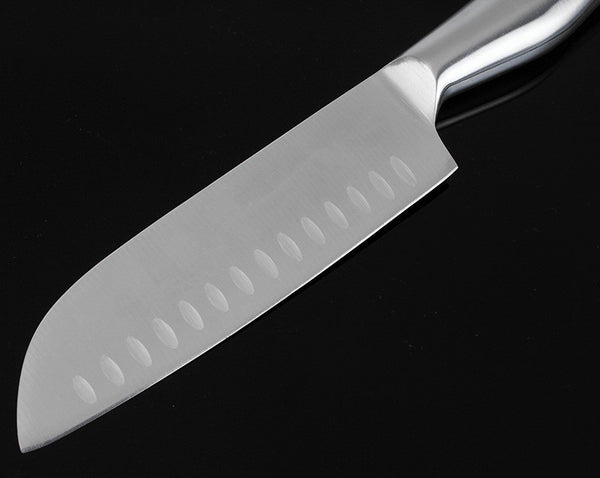 Couteau de Chef Japonais alvéolé - Acier Inoxydable
